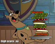 Scooby Doo monster sandwich játék