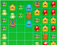 Monster busters match 3 puzzle